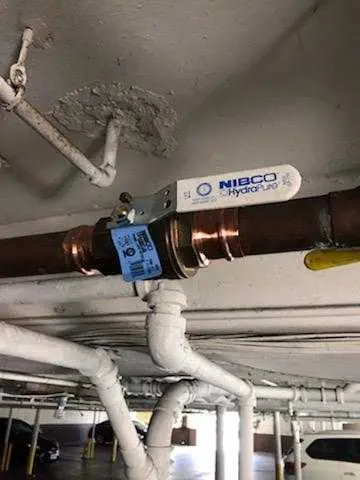 Copper pipe repair and valve work for Water Line Repair in Milford