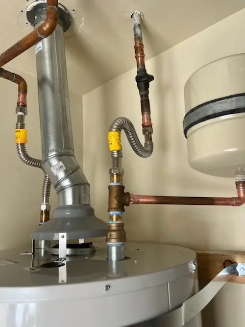 Water heater installation and plumbing repair in Milford